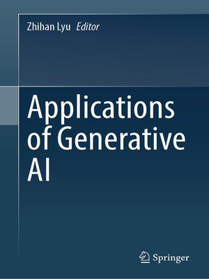 cover image of Applications of Generative AI